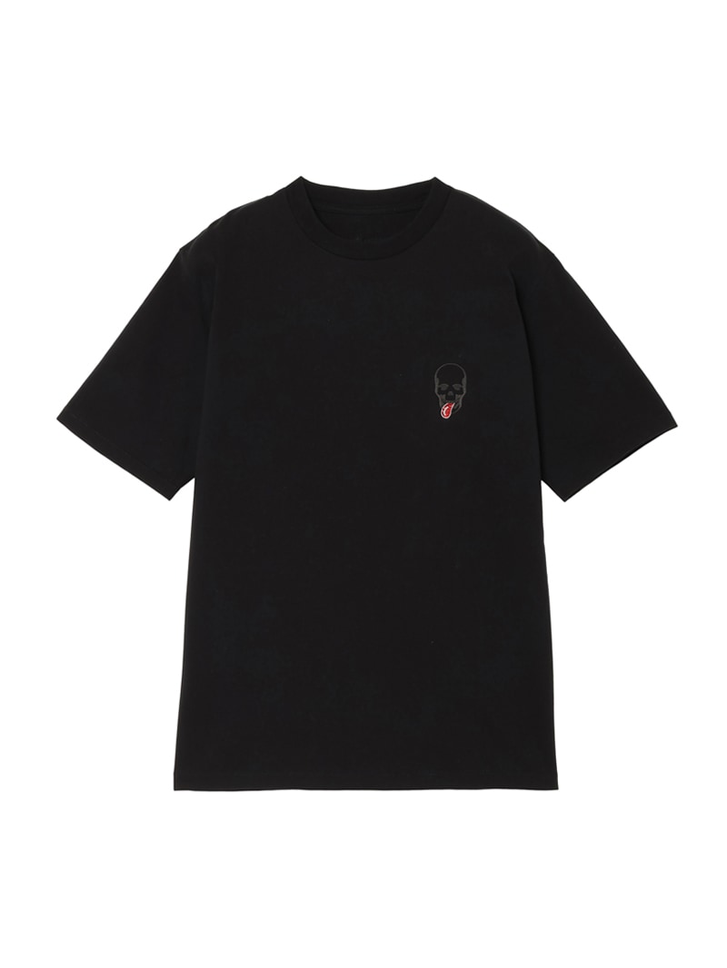 メンズ Tシャツ ワンポイント スカル・タン |lucien pellat