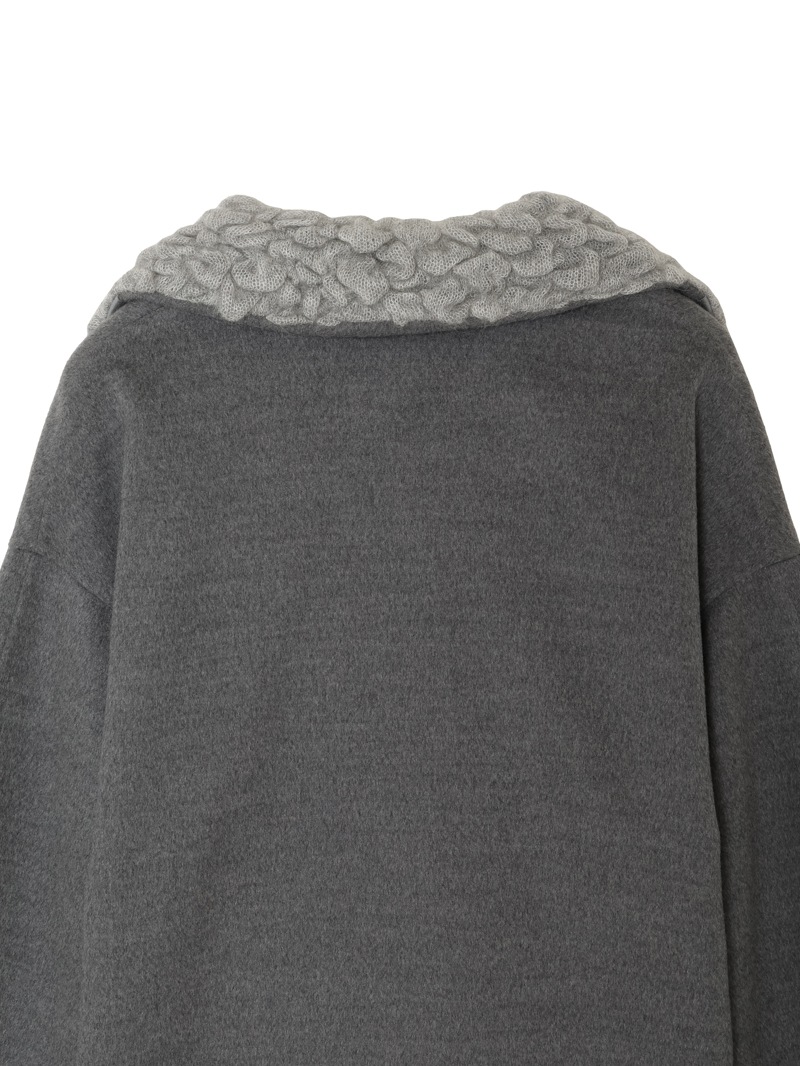 FABIANA FILIPPI フーディケープコート カーディガン グレー FABIANA FILIPPI フーディケープコート カーディガン グレー FABIANA