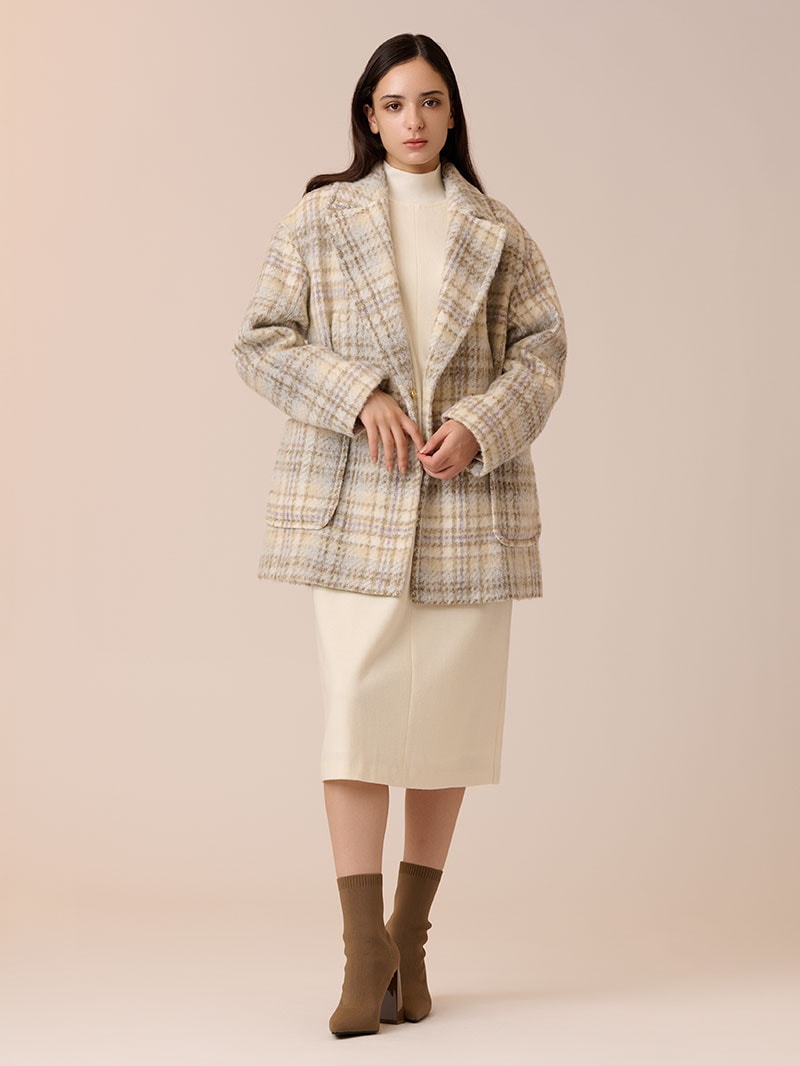 Chloeチェックコート Chloe（チェスターコート）のフリマアイテム一覧