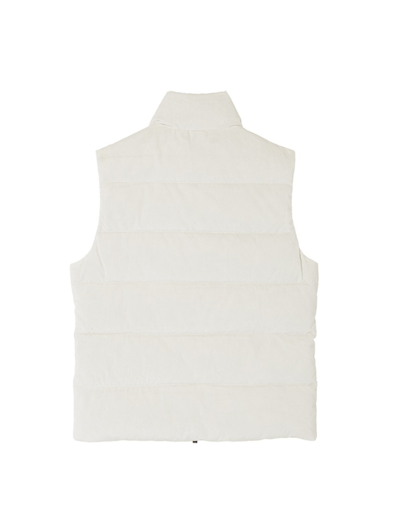 コーデュロイダウンベスト VANIO-VH |MooRER|CORONET（コロネット