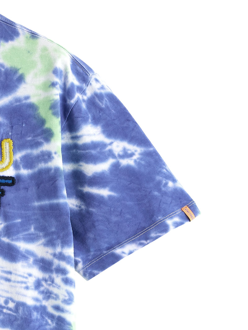 “Scotch & Soda” タイダイプリントコットンTシャツ NavyBlue タイダイTシャツ |SCOTCH & SODA|CORONET(コロネット)公式