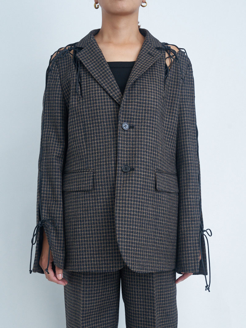 ViyeIIa】☆新品 素敵‼️チェックコート 11号