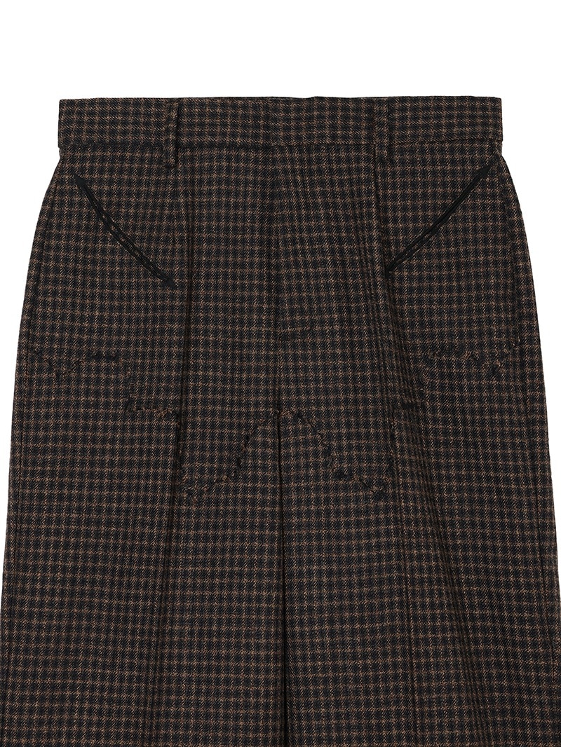 チェックツイードパンツ |mila schon by chika kisada|CORONET（コロ