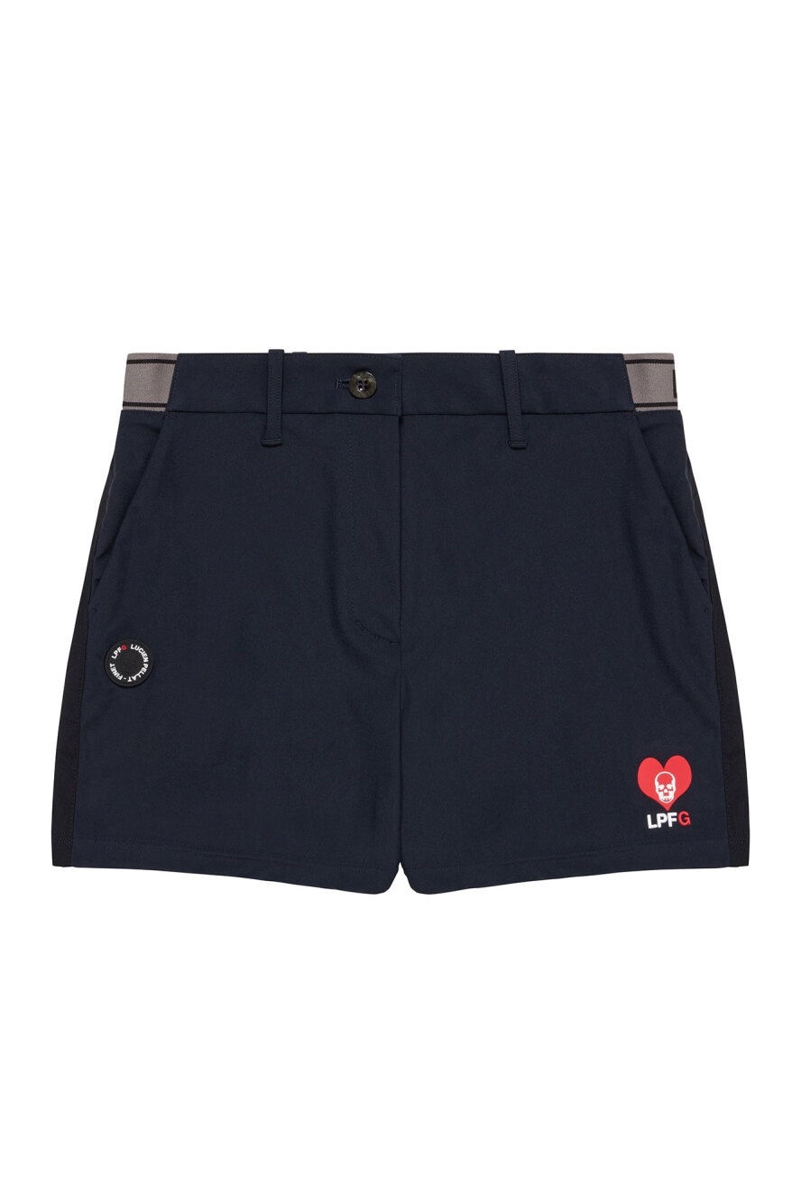 LPFG ブラックショートパンツ LUCIE PELLAT-FINET LPFG ウィメンズ ショートパンツ |LUCIEN PELLAT-FINET LPFG|CORONET