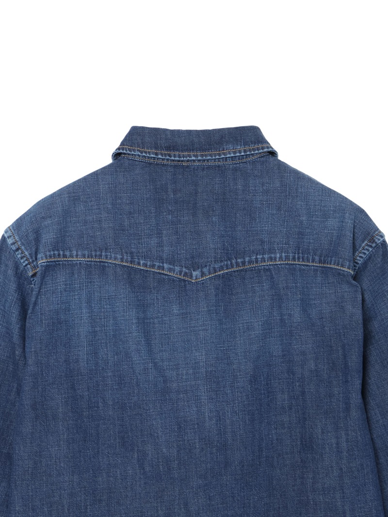 JACOB COHEN ヤコブコーエン　ウエスタンシャツ M JACOB COHEN（ヤコブコーエン）ウォッシュドコットンデニム