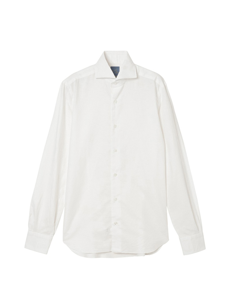 DANDY LIFE 杢調 セミワイドカラーシャツ |BARBA NAPOLI|CORONET（コロ