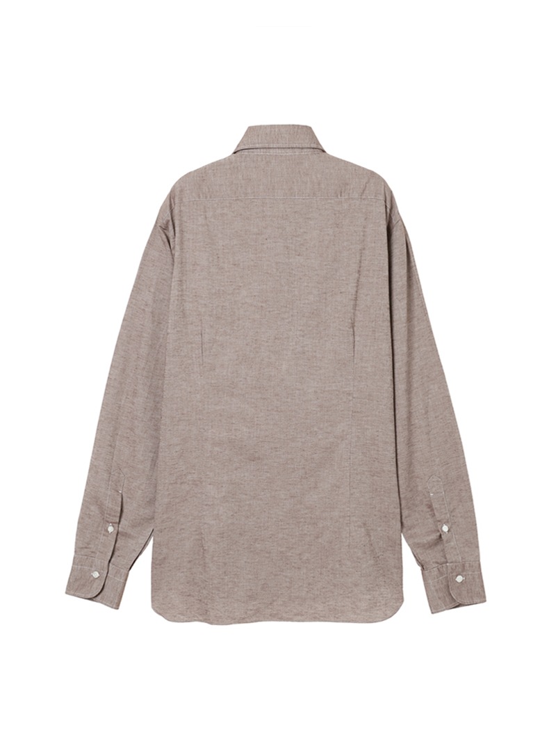 DANDY LIFE 杢調 セミワイドカラーシャツ |BARBA NAPOLI|CORONET（コロ