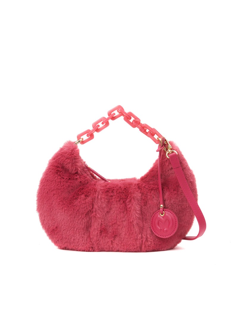 ソニア・リキエル フェイクファーミニバッグ フェリーチェ ショルダー