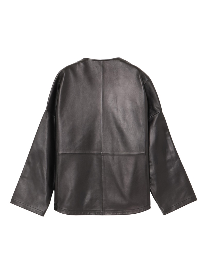ナッパレザー キモノスリーブジャケット |forte_forte|CORONET