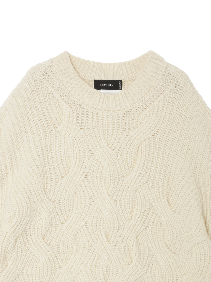 クルーネックニット＜家庭画報掲載＞ |CIVIDINI|CORONET（コロネット