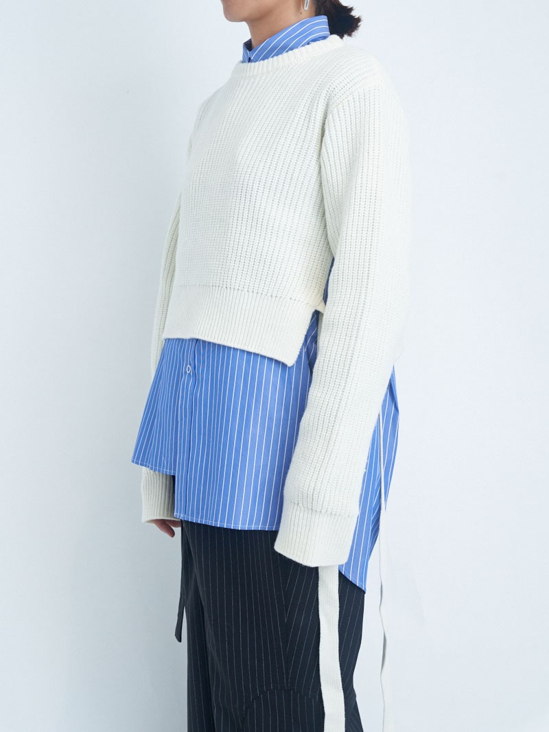 カシュクールニット |mila schon by chika kisada|CORONET（コロネット