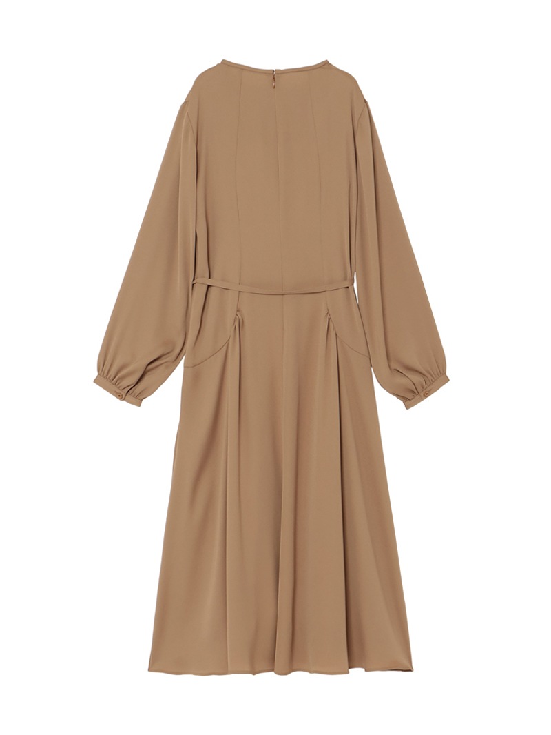 バックサテンジョーゼットワンピース |mila schon|CORONET（コロネット