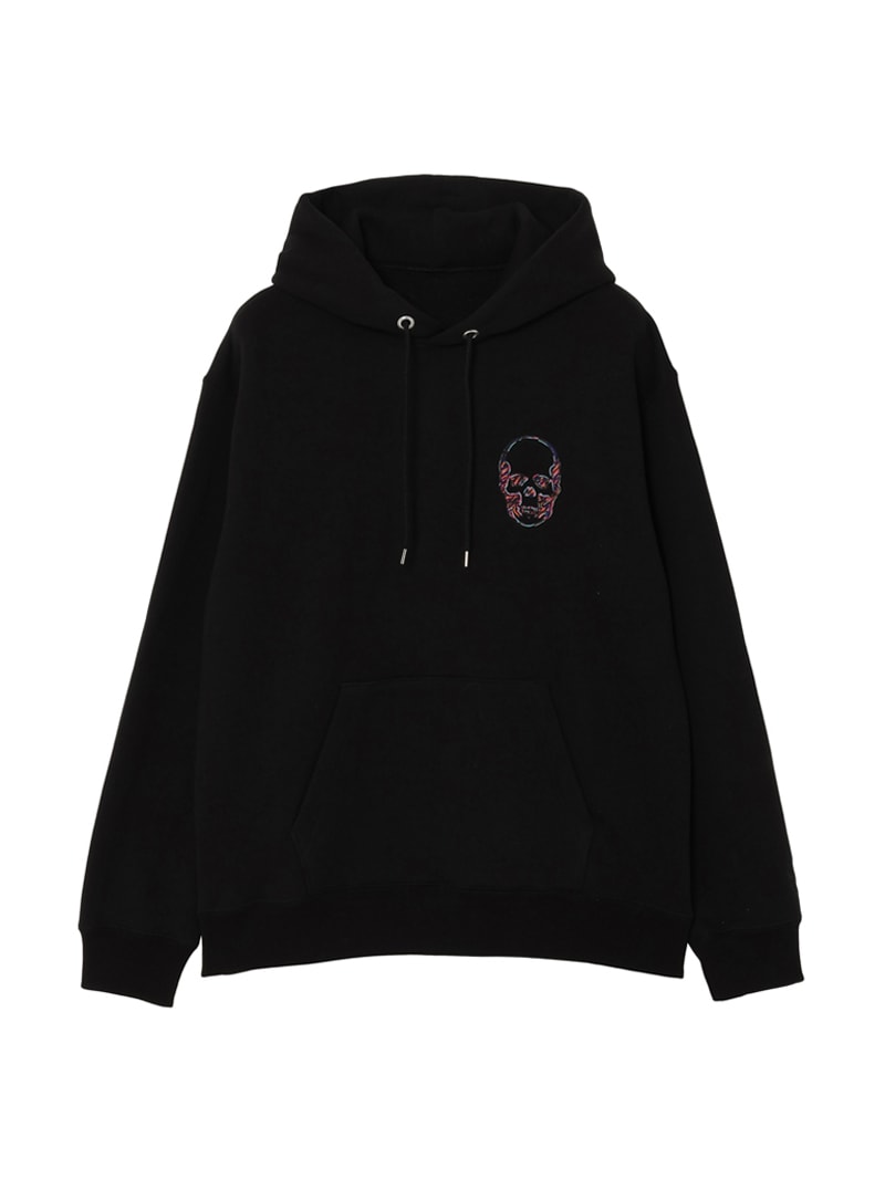 lucien pellat-finet メンズ　黒　パーカー ルシアンペラフィネ LUCIEN PELLAT-FINET ジップアップパーカー 長袖