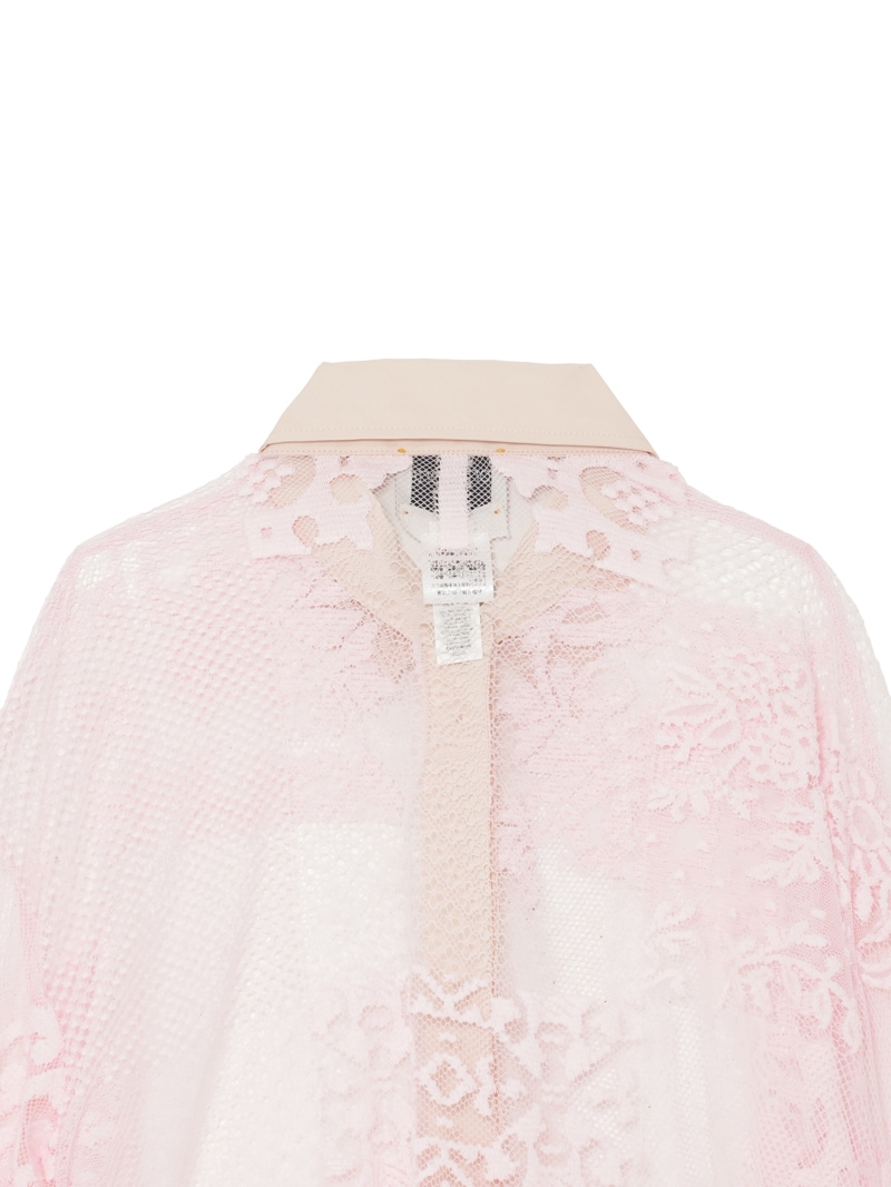 フォルテ フォルテ◆ パッチワークレース オーバーサイズシャツ レース M パッチワークレース オーバーサイズシャツ |forte_forte|CORONET