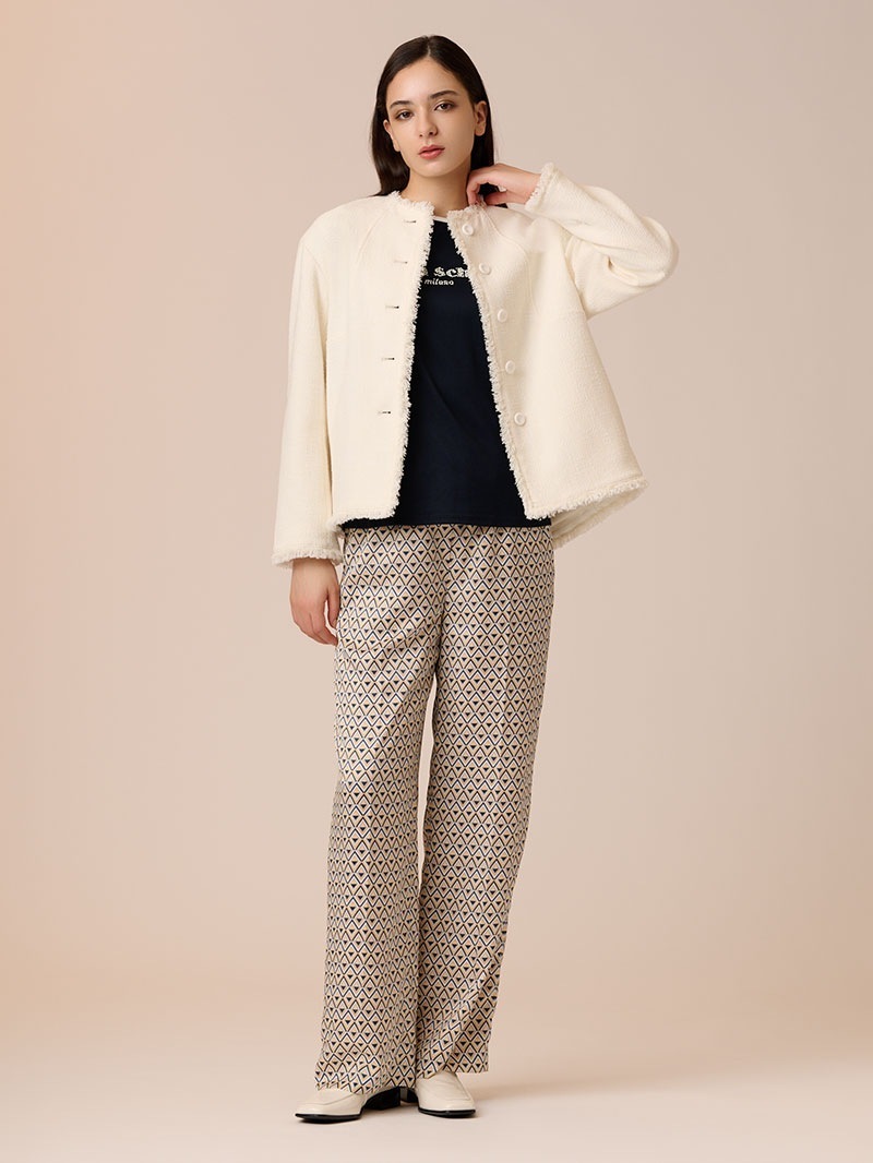 ツイルツイードジャケット |mila schon|CORONET（コロネット）公式