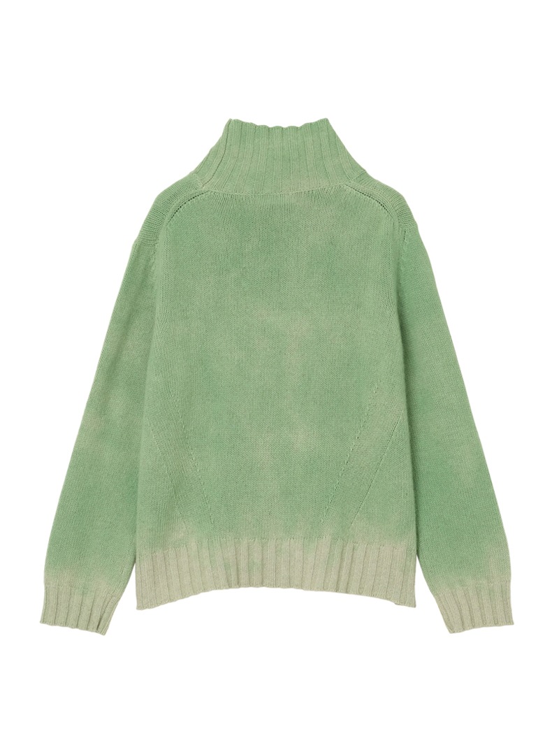 ★限定出品★ TENDERLOIN ハイネック コットン ニット オリーブ緑 L ハイネックペイントニット |ニット|CORONET（コロネット）公式