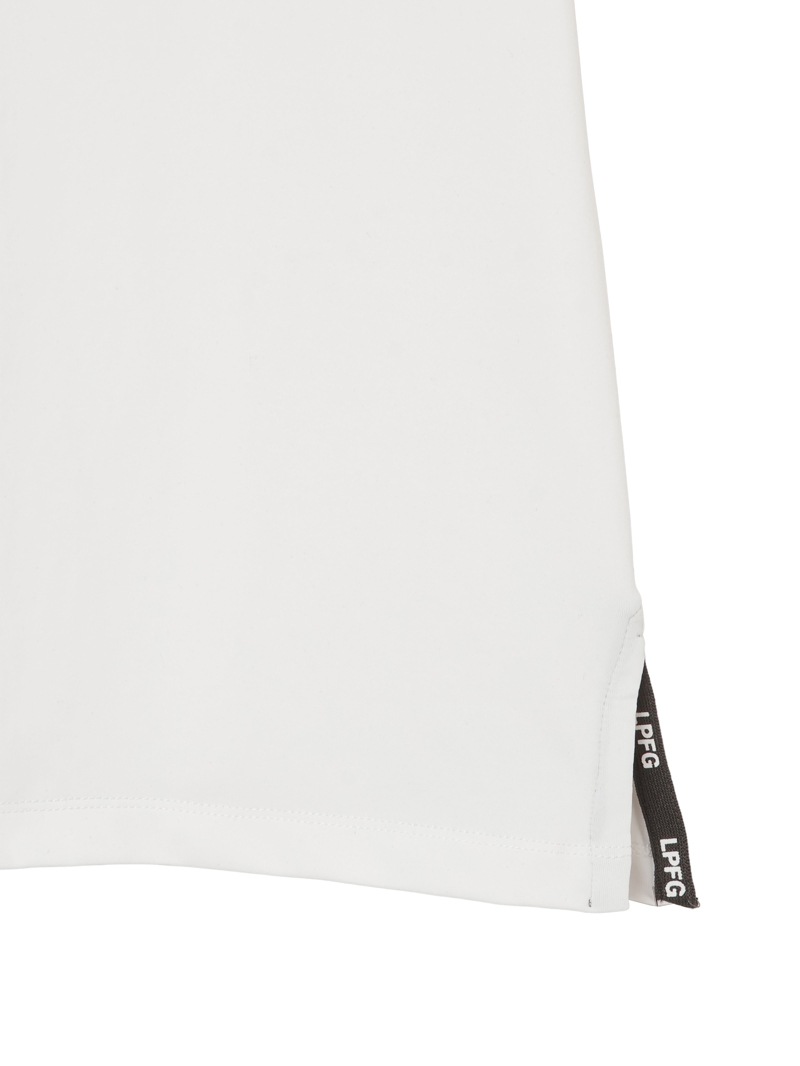 LUCIEN PELLAT-FINET LPFG 半袖　モックネック　総柄 LUCIEN PELLAT-FINET LPFG 半袖 モックネック 総柄