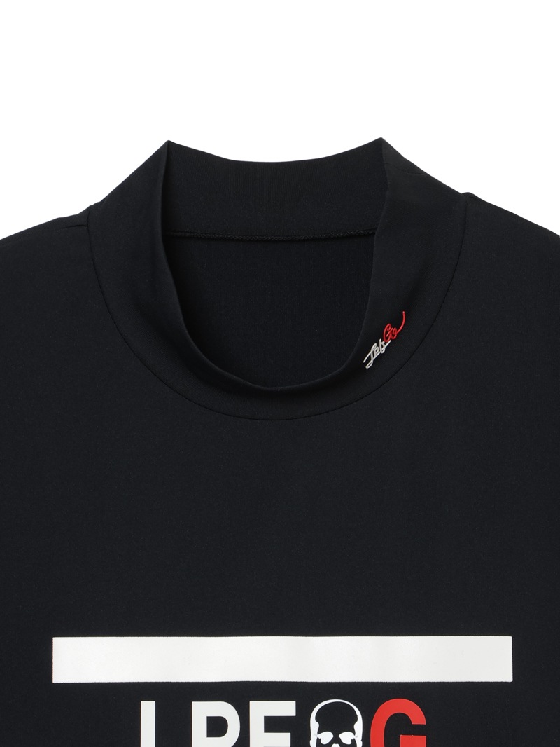 LPFG メンズ 2ライン 半袖モックネックシャツ |LUCIEN PELLAT