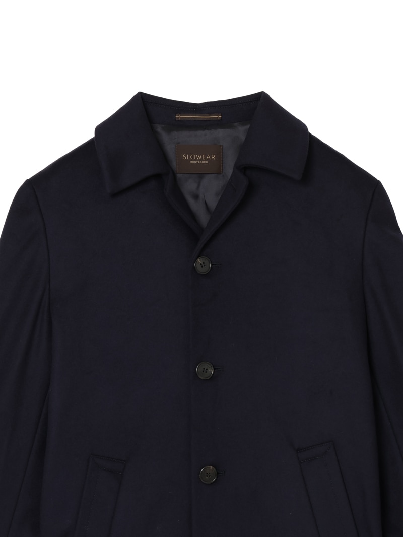 MONTEDORO モンテドーロ ネイビー イタリア製 ウール Pコート N49 MONTEDORO モンテドーロ ネイビー イタリア製 ウール Pコート N49 メンズ