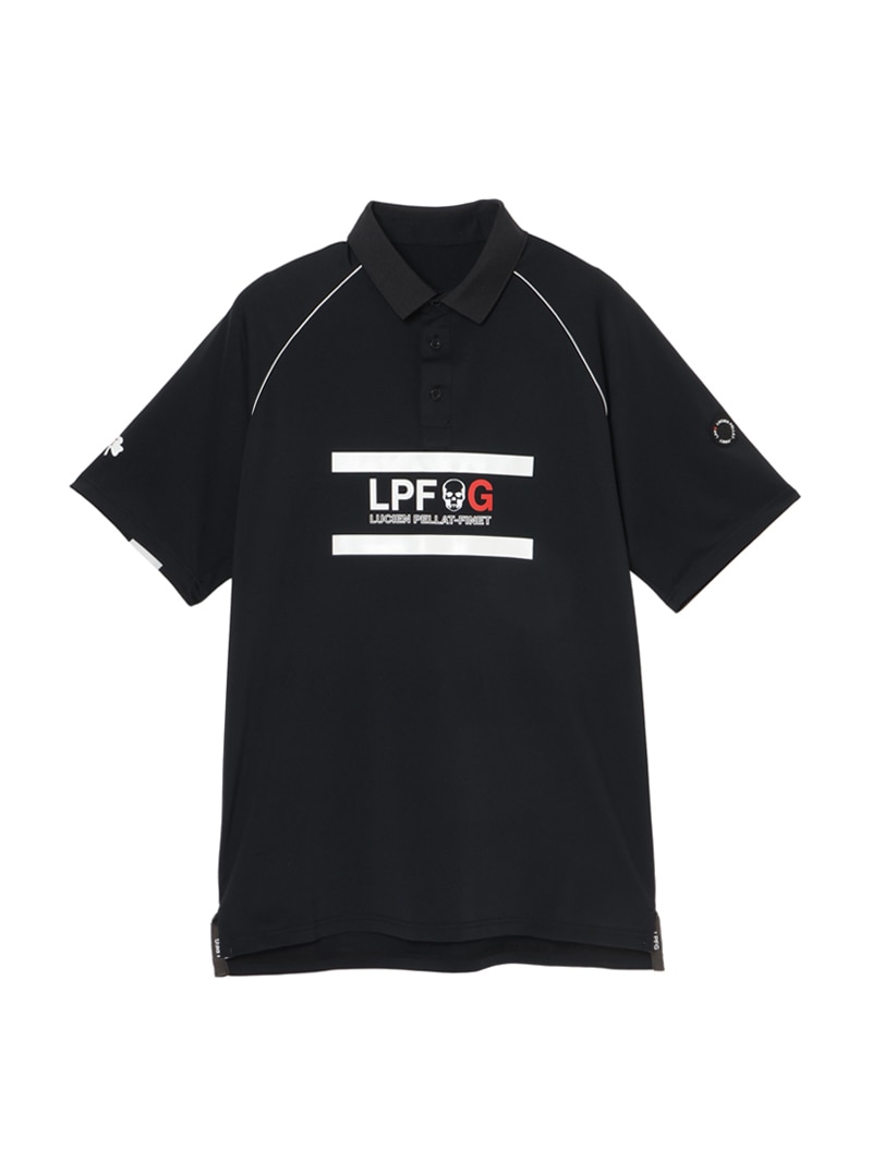 LPFG ポロシャツ LPFGロゴ スカル＆サークルロゴ LPFG メンズ