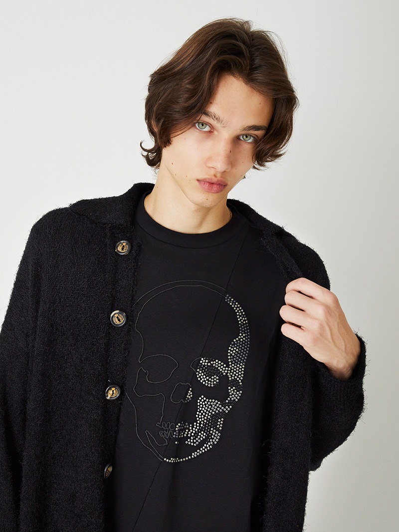 ウィメンズ Tシャツ スカル スタッズ |lucien pellat-finet |CORONET