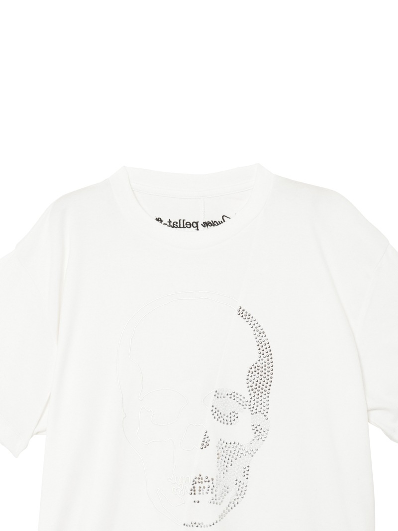 ウィメンズ Tシャツ スカル スタッズ |lucien pellat-finet |CORONET