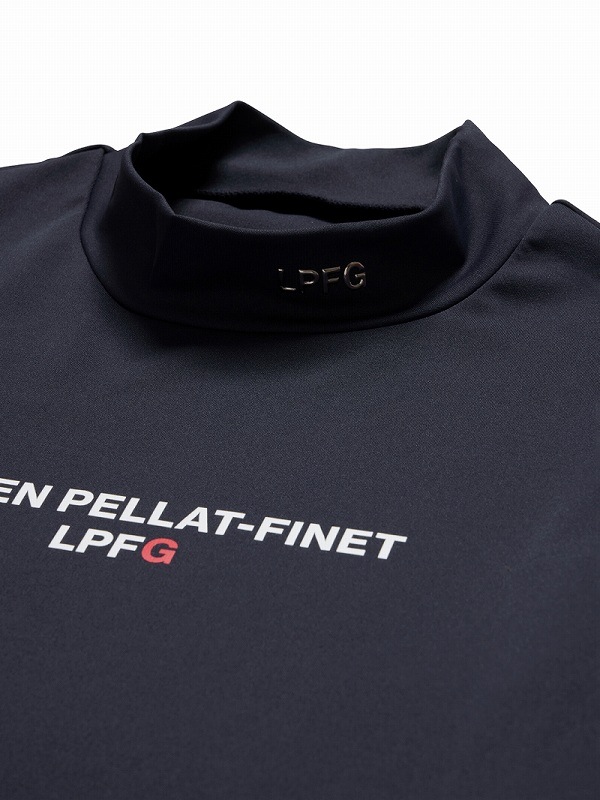 LPFG メンズ 長袖モックネックシャツ |LUCIEN PELLAT-FINET LPFG