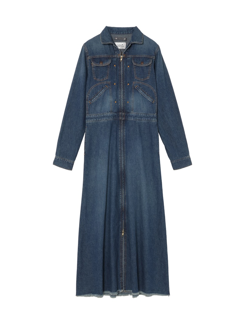 MINDENIM】ウィメンズ デニム ワンピース |lucien pellat-finet