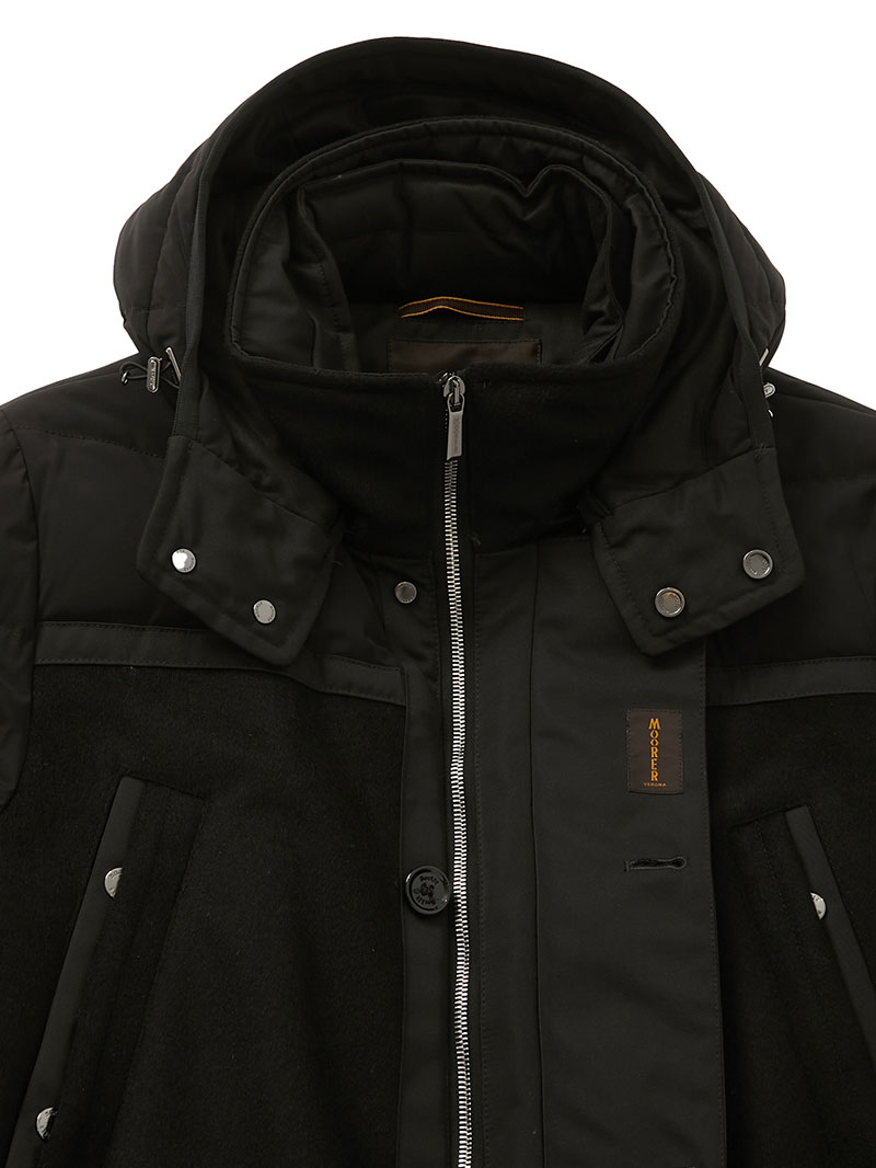2マテリアルダウンコート DANNY-LEN |MooRER|CORONET（コロネット