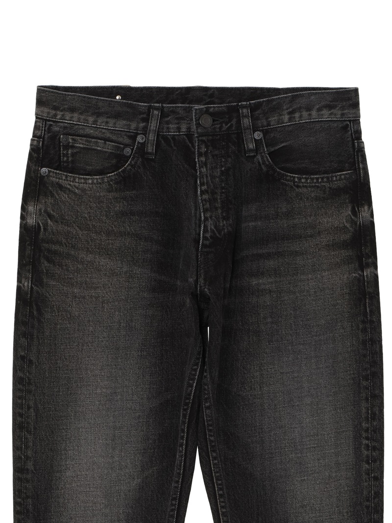 MINDENIM】メンズ デニム ストレイト パンツ ユーズドライク |lucien