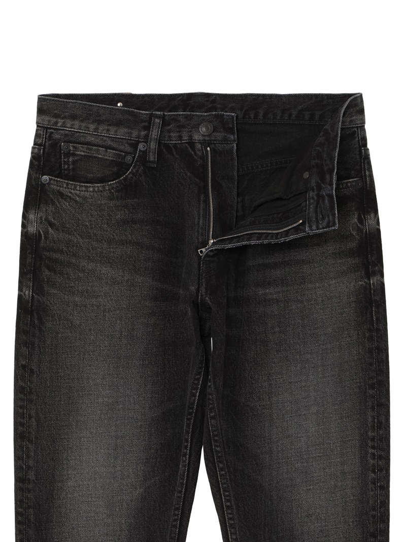 MINDENIM】メンズ デニム ストレイト パンツ ユーズドライク |lucien