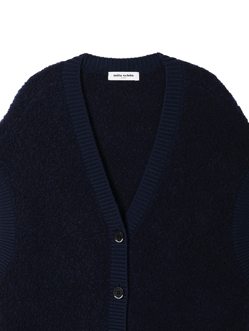 カリアッジカシミヤブークレー ジレ |mila schon|CORONET（コロネット