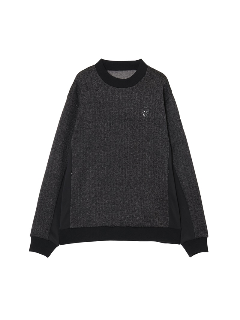 LUCIEN PELLAT-FINET LPFG 2ライン半袖モックネックシャツ
