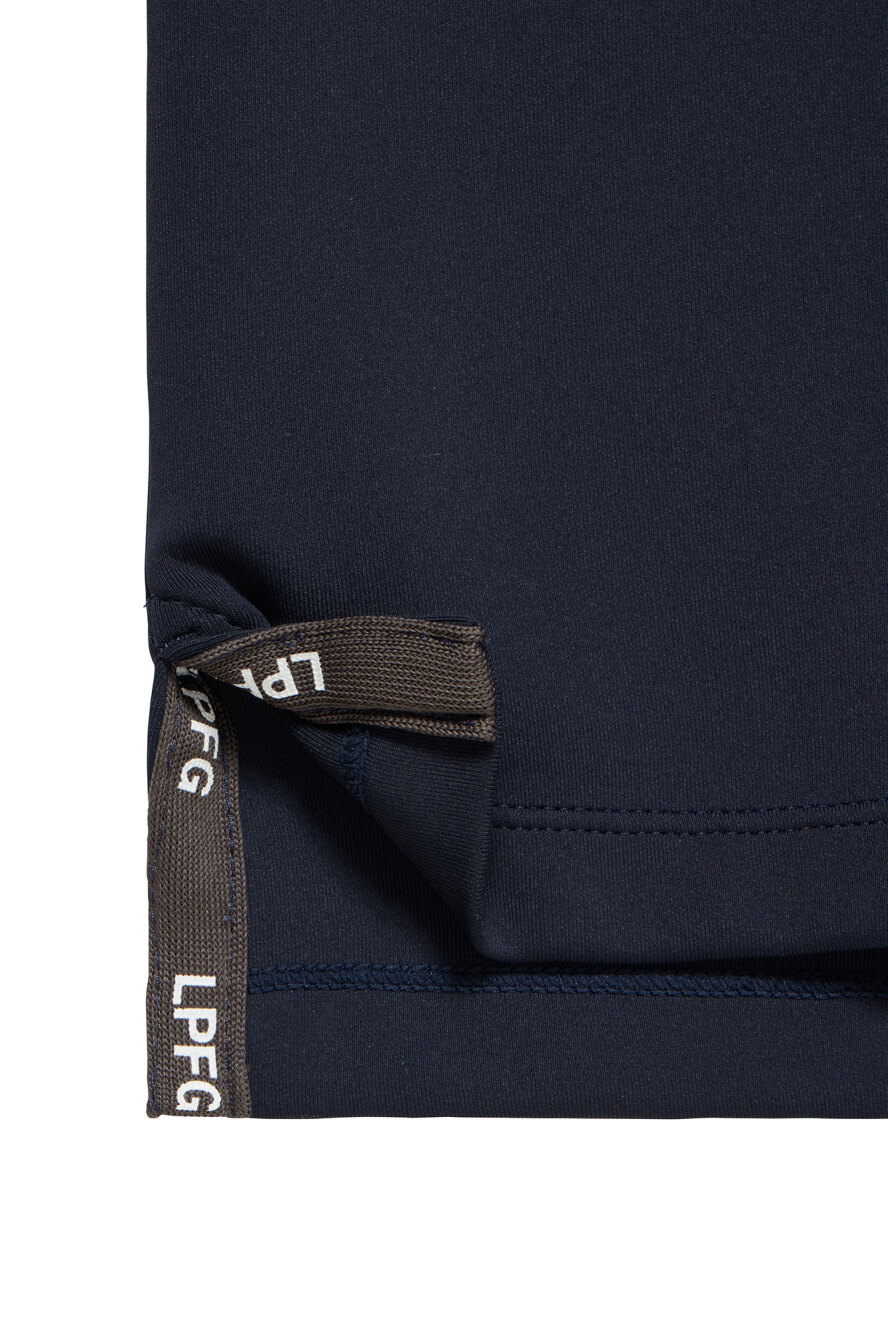 LPFG メンズ ポロシャツ サークルロゴxスカル |LUCIEN PELLAT-FINET