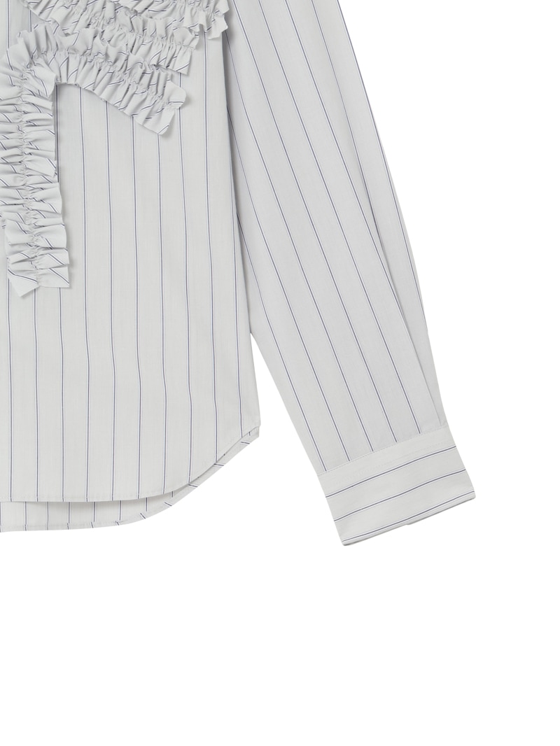 ストライプフリルシャツ |mila schon by chika kisada|CORONET（コロ