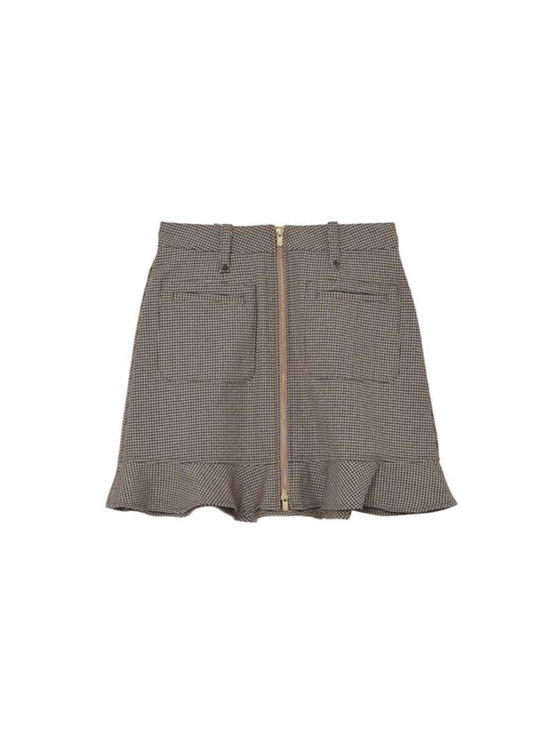 フロントジップ ミニスカート |JACOB COHEN|CORONET（コロネット）公式