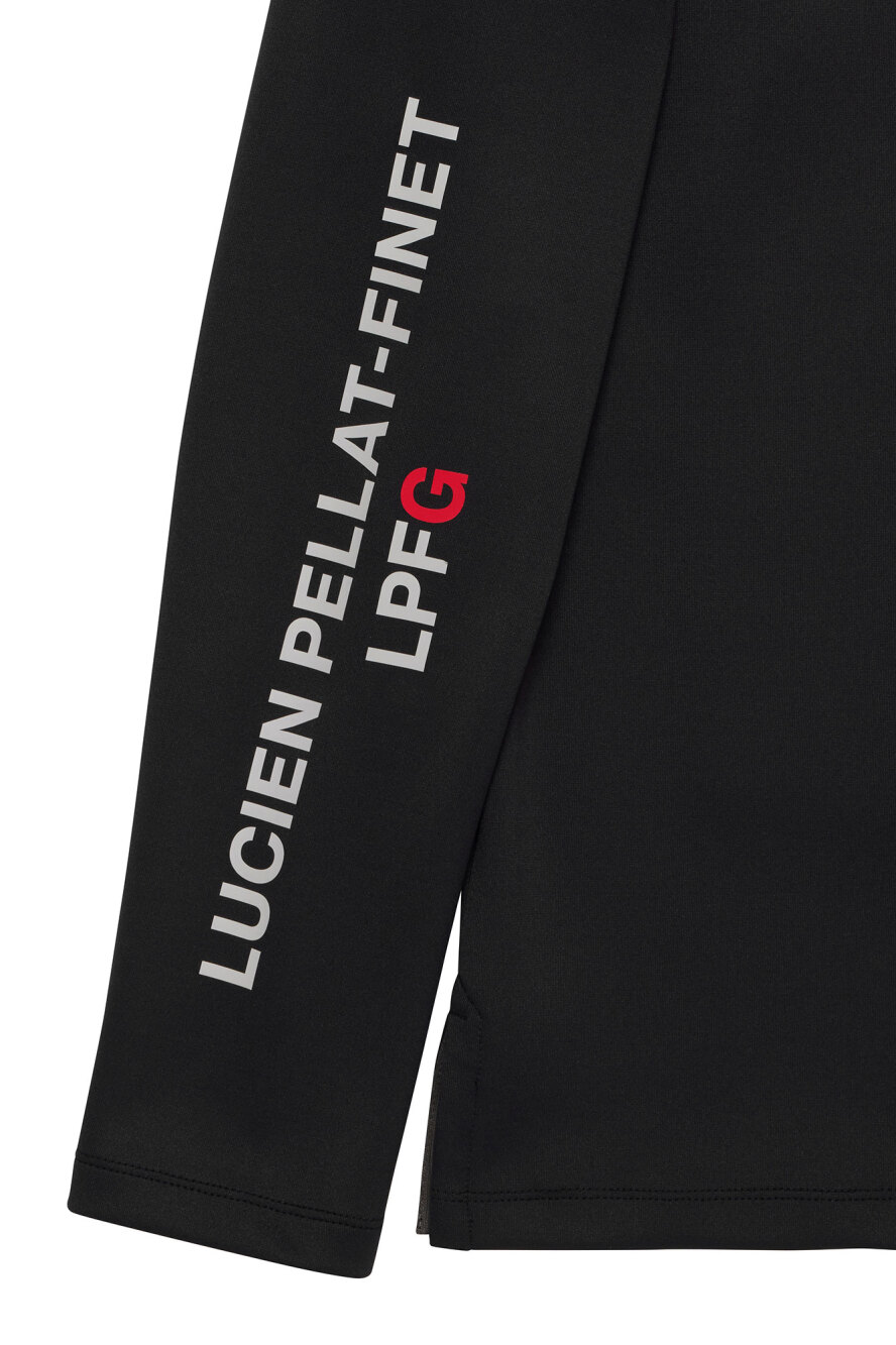 LPFG メンズ 長袖モックネックシャツ |LUCIEN PELLAT-FINET LPFG