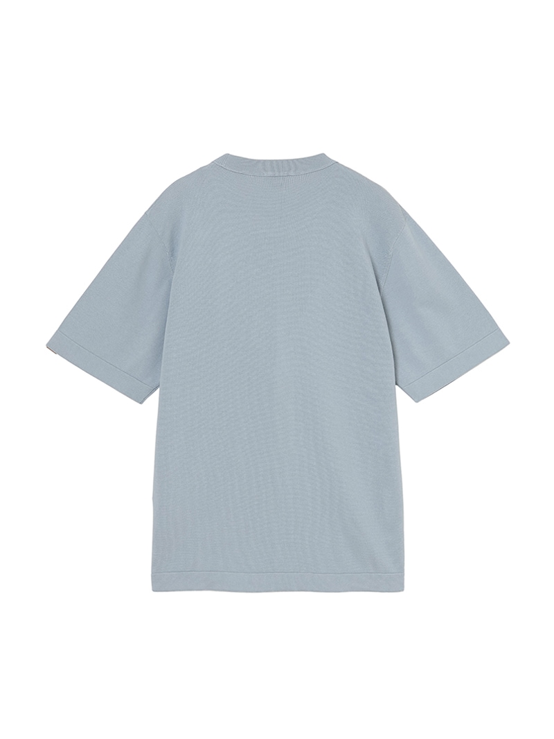 ルンルン⭐︎ペーパーショートスリーブニット　conte プリント Tシャツ ショートスリーブ ニットTシャツ |JACOB COHEN|CORONET（コロネット