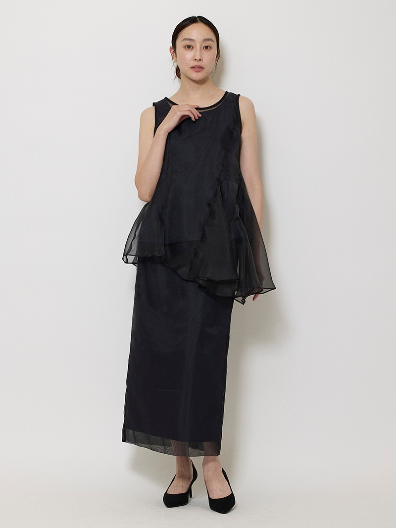 美品。OHGA アシンメトリーブラウス OHGA アシンメトリーブラウス