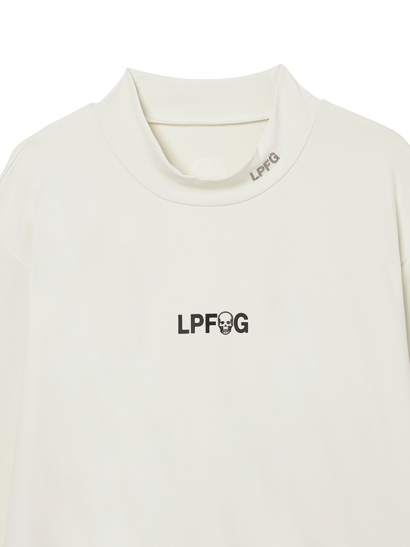 LPFG メンズ モックネック プルオーバー LPFGロゴ |LUCIEN PELLAT