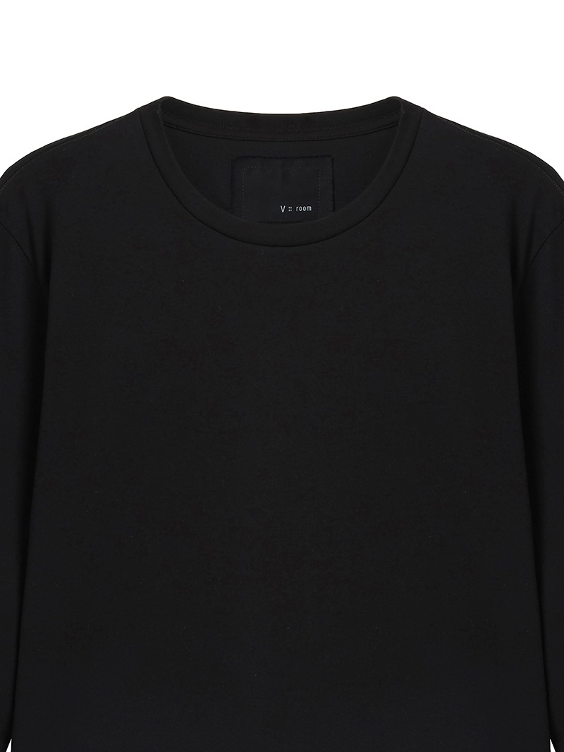 スーピマコットン クルーネックロングTシャツ |V::room|CORONET