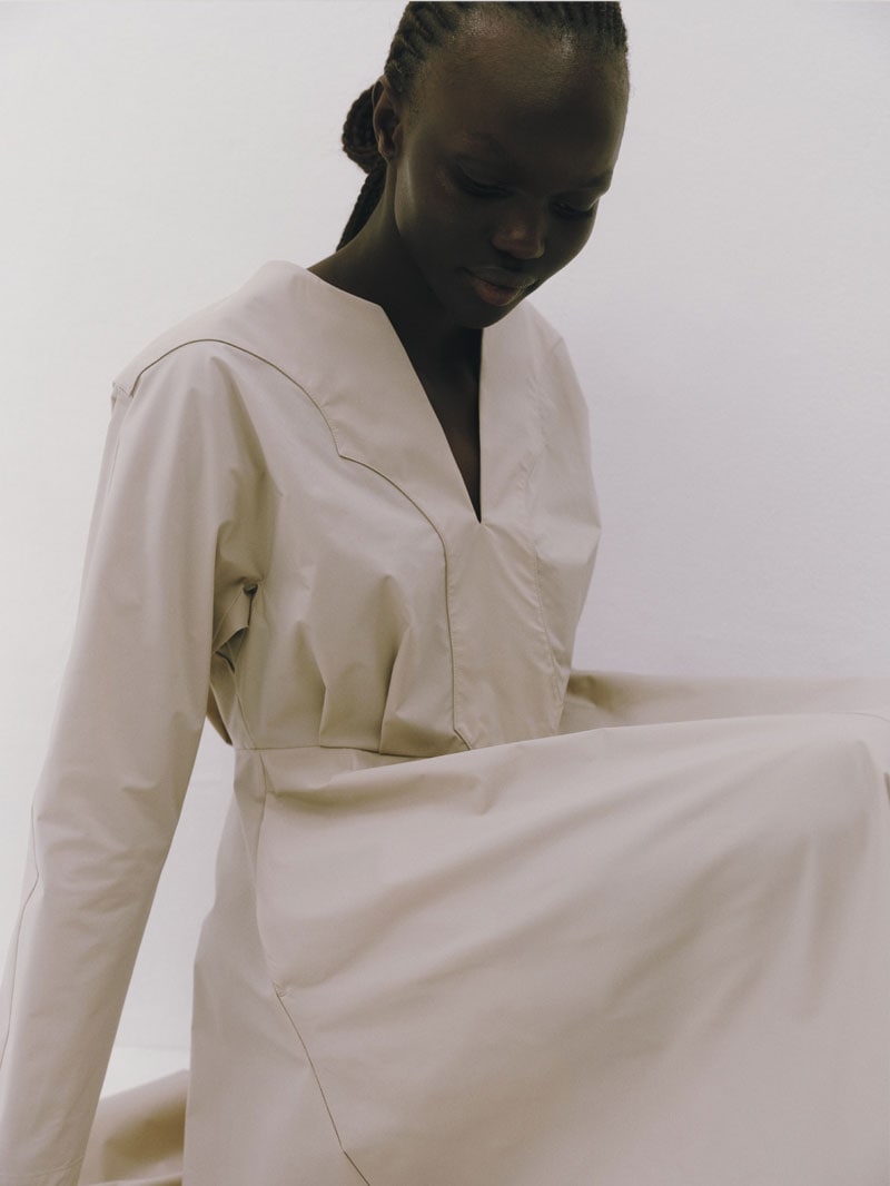 タフタワンピース |mila schon by chika kisada|CORONET（コロネット