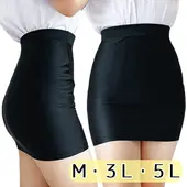 【コスメイトオリジナル】２WAYストレッチ素材タイトスカート◆黒/M・3L・5L