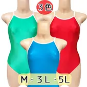 新色ブルー追加！【コスメイトオリジナル】２wayストレッチ素材パイピングスクール水着◆全3色/M・3L・5L