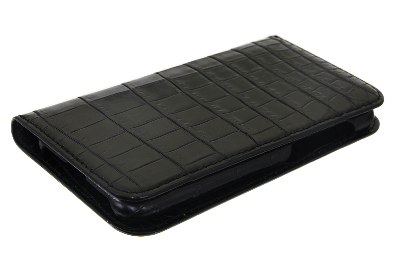 スマートフォンケース ポケット付 フォールディングタイプ プレミアム ブラック for Apple iPhone 13 mini