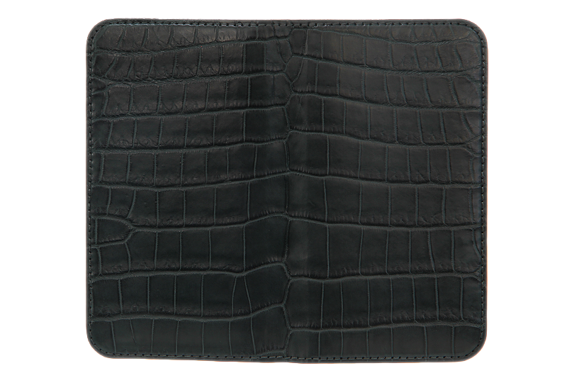 スマートフォンケース ポケット付 フォールディングタイプ プレミアム ダークグリーン for iPhone 13 mini