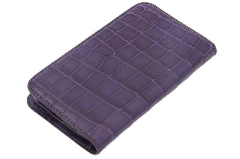 スマートフォンケース ポケット付 フォールディングタイプ プレミアム パープル for Apple iPhone 13 mini