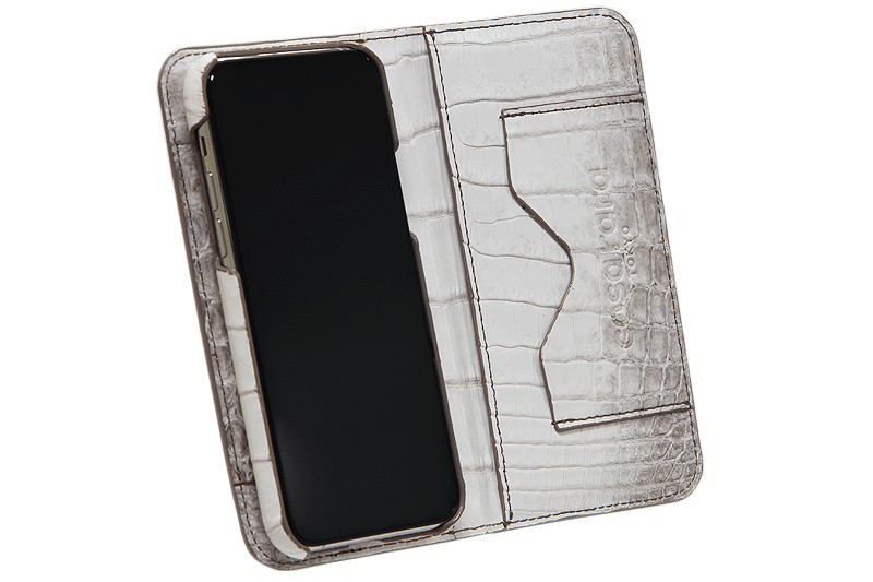 スマートフォンケース ポケット付 フォールディングタイプ プレミアム ヒマラヤ for Apple iPhone 12 / 12 Pro