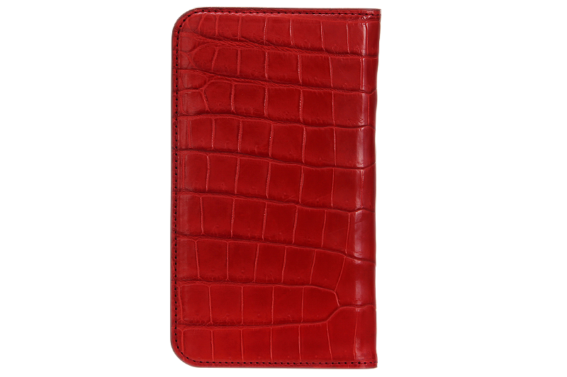 スマートフォンケース ポケット付 フォールディングタイプ プレミアム レッド for Apple iPhone 11 Pro Max