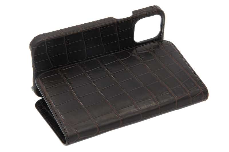 スマートフォンケース ポケット付 フォールディングタイプ プレミアム チョコレート for Apple iPhone 11 Pro Max